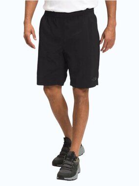 The North Face Pull-On Adventure 7" Shorts Men's L Black Nylon Ripstop FlashDry